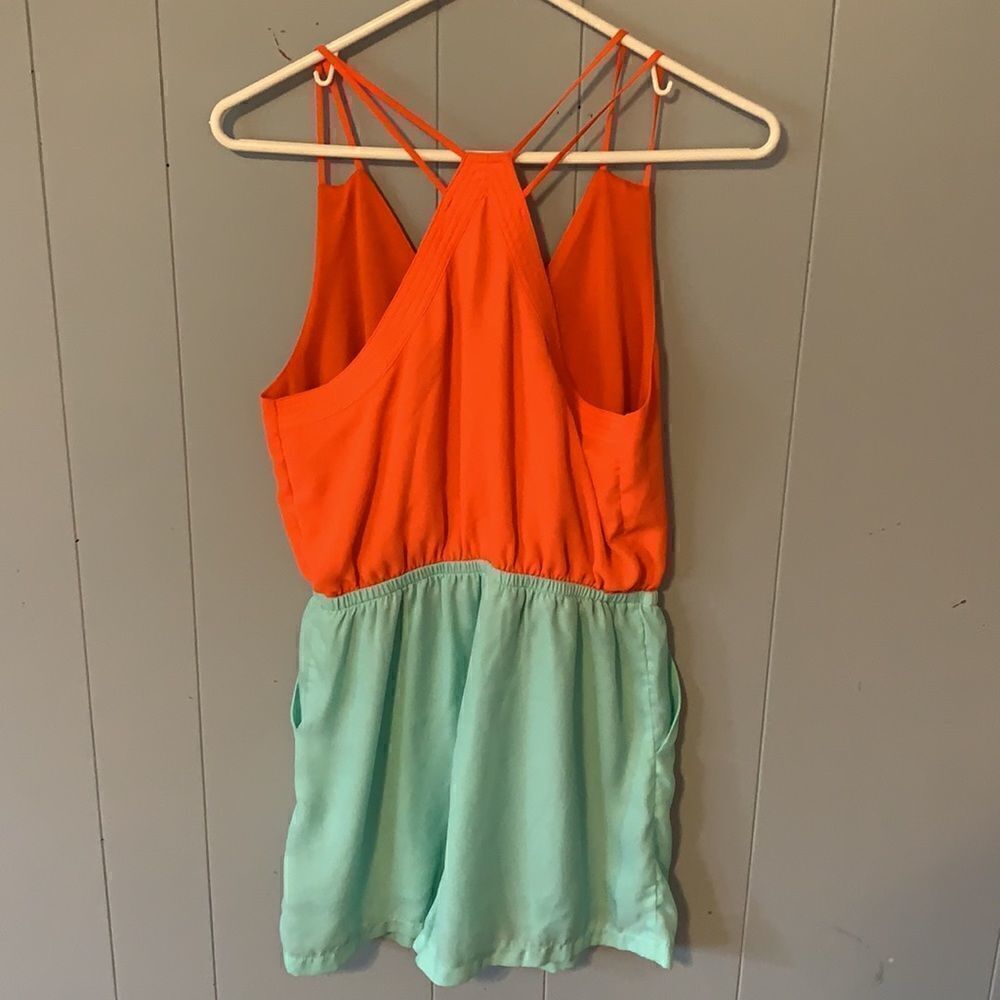 Double Zero Colourblock Romper Size Small - Picture 2 of 2